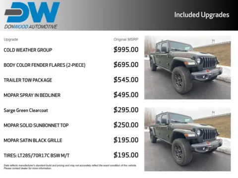 Another view of 2021 Jeep Gladiator Mojave for sale in Athens, OH at Don Wood Ford Lincoln