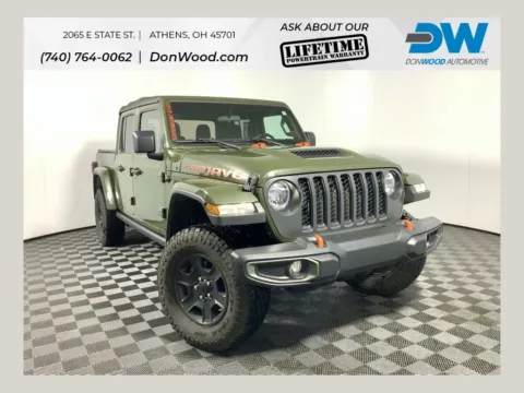 Green 2021 Jeep Gladiator Mojave for sale in Athens, OH
