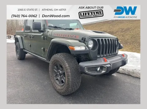 Green 2021 Jeep Gladiator Mojave for sale in Athens, OH