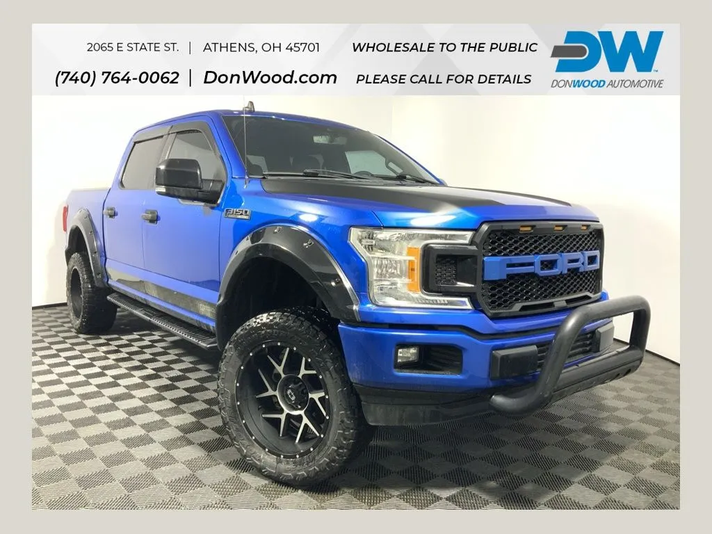 Blue 2019 Ford F-150 Lariat for sale in Athens, OH