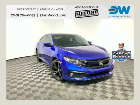 Blue 2021 Honda Civic Sport for sale in Athens, OH