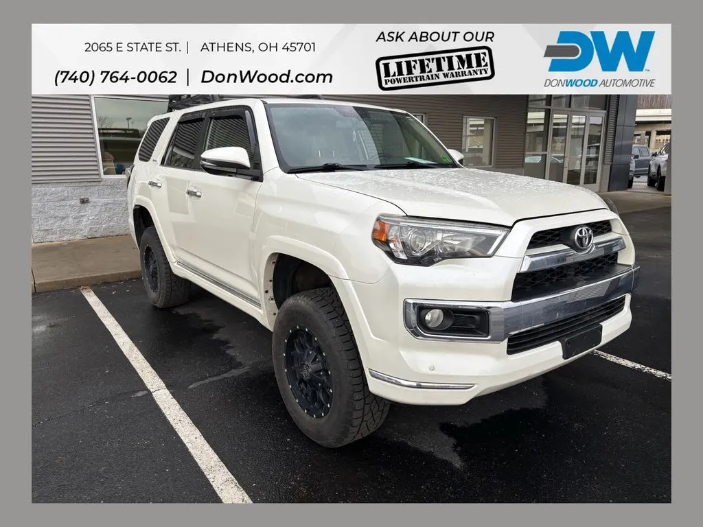 White 2018 Toyota 4Runner Limited for sale in Athens, OH