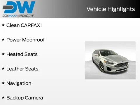 Another view of 2019 Ford Fusion SEL for sale in Athens, OH at Don Wood Ford Lincoln
