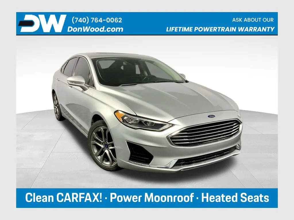 Silver 2019 Ford Fusion SEL for sale in Athens, OH