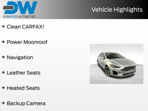 Another view of 2019 Ford Fusion SEL for sale in Athens, OH at Don Wood Ford Lincoln