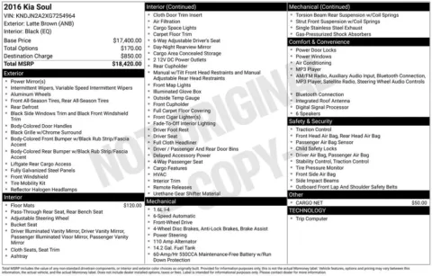 Photos of 2016 Kia Soul for sale in Athens, OH at Don Wood Ford Lincoln