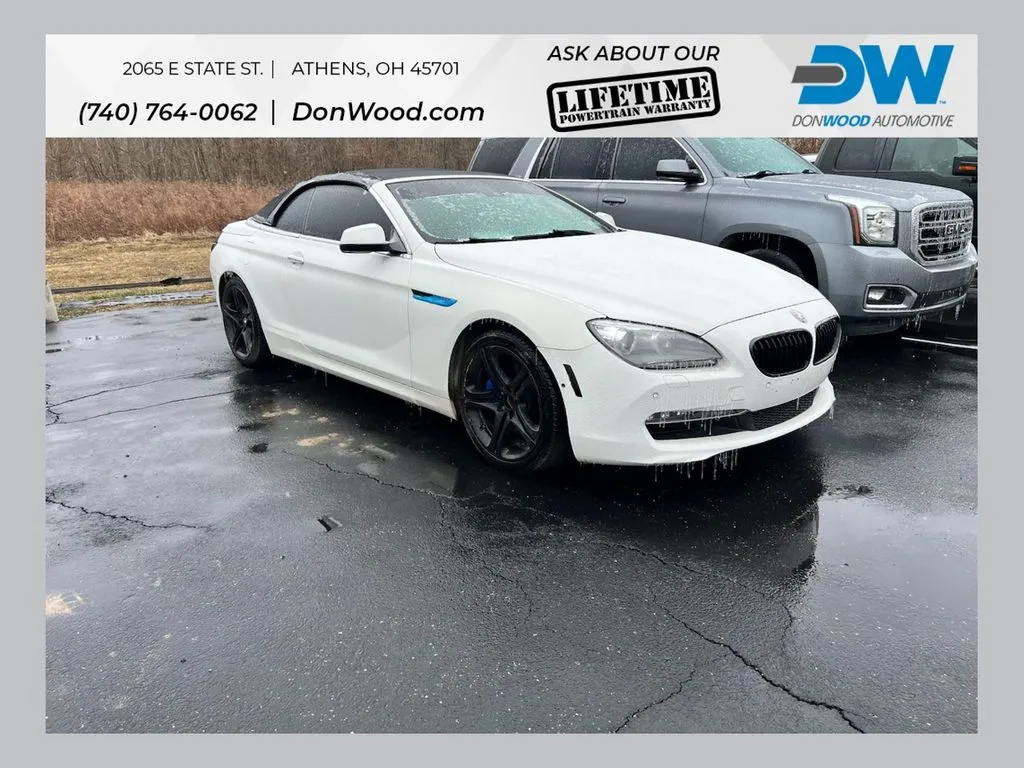 White 2012 BMW 6 Series 650i for sale in Athens, OH