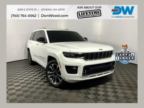 White 2021 Jeep Grand Cherokee L Overland for sale in Athens, OH