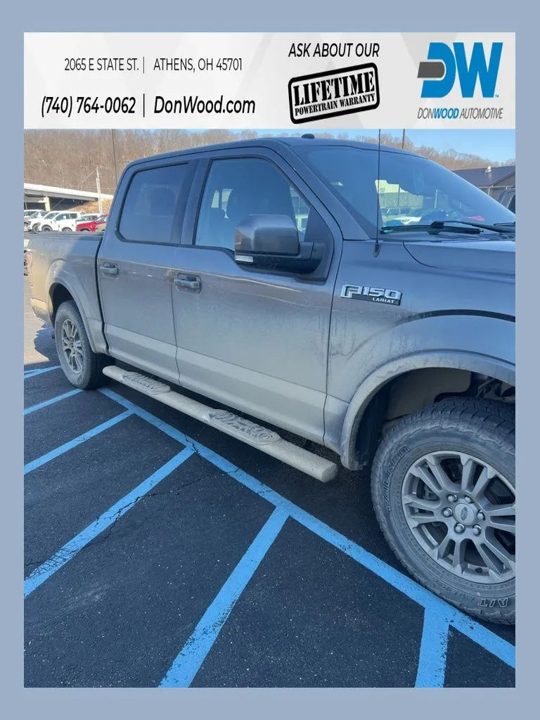 Gray 2018 Ford F-150 Lariat for sale in Athens, OH