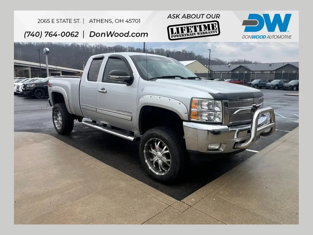 Silver 2012 Chevrolet Silverado 1500 LT for sale in Athens, OH