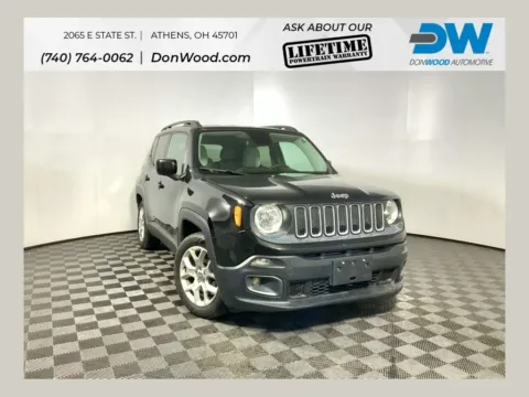 Black 2017 Jeep Renegade Latitude for sale in Athens, OH