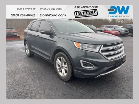 Green 2015 Ford Edge SEL for sale in Athens, OH