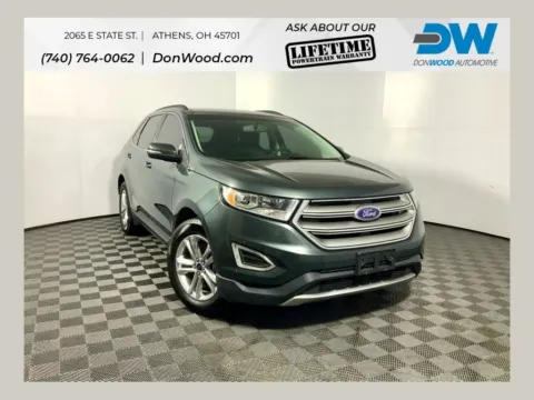 Green 2015 Ford Edge SEL for sale in Athens, OH