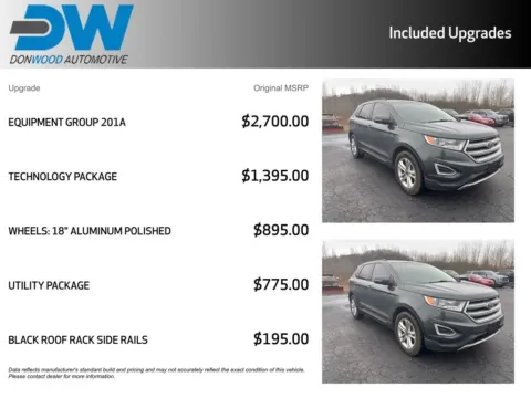 Another view of 2015 Ford Edge SEL for sale in Athens, OH at Don Wood Ford Lincoln