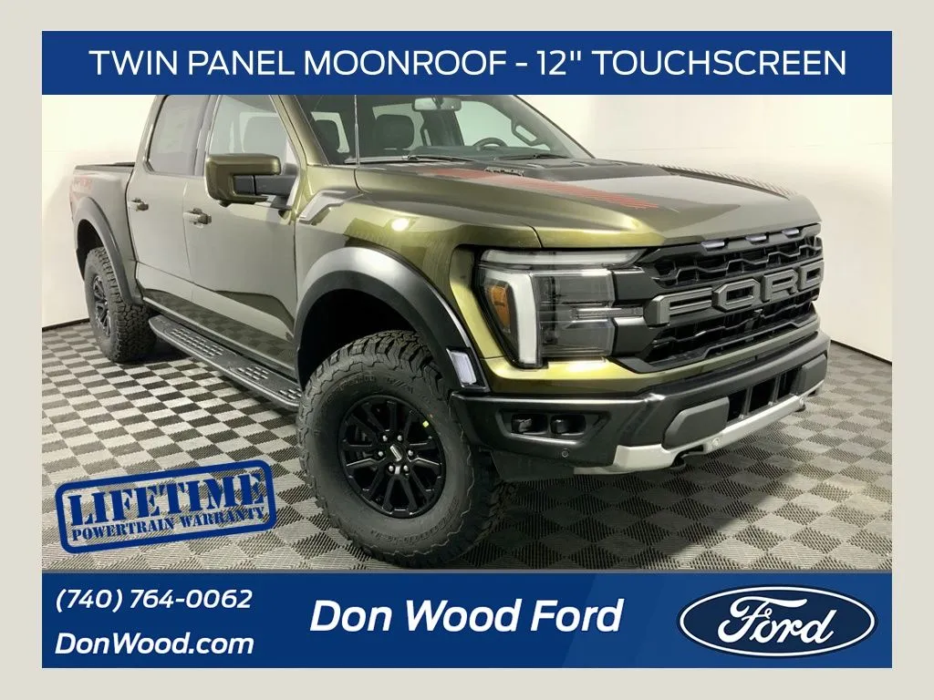 Green 2026 Ford F-150 Raptor for sale in Athens, OH