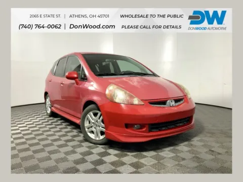Red 2007 Honda Fit Sport for sale in Athens, OH