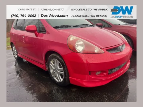 Red 2007 Honda Fit Sport for sale in Athens, OH