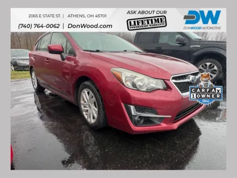 Red 2015 Subaru Impreza 2.0i Premium for sale in Athens, OH