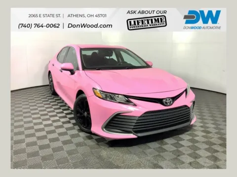 Green 2021 Toyota Camry LE for sale in Athens, OH