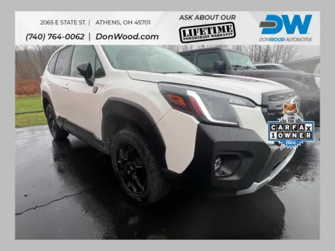White 2022 Subaru Forester Wilderness for sale in Athens, OH
