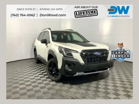 White 2022 Subaru Forester Wilderness for sale in Athens, OH