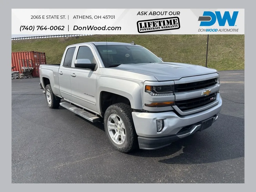 Silver 2018 Chevrolet Silverado 1500 LT for sale in Athens, OH