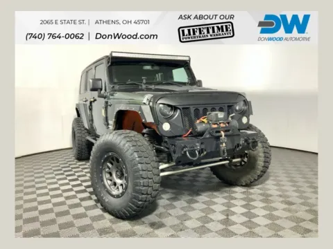 Green 2011 Jeep Wrangler Unlimited Sport for sale in Athens, OH