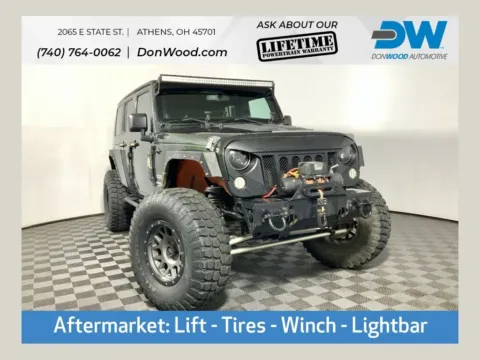 Green 2011 Jeep Wrangler Unlimited Sport for sale in Athens, OH