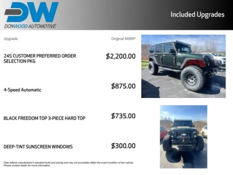 More photos of 2011 Jeep Wrangler Unlimited Sport at Don Wood Ford Lincoln, OH
