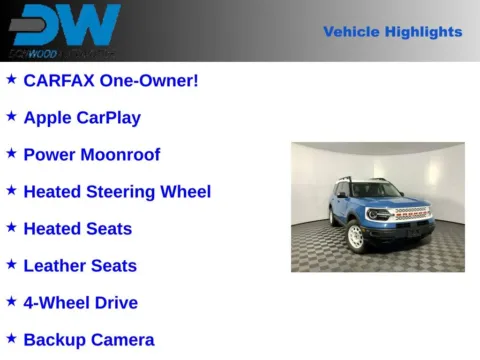 Photos of 2023 Ford Bronco Sport Heritage Limited for sale in Athens, OH at Don Wood Ford Lincoln