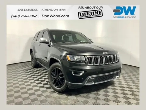 Black 2018 Jeep Grand Cherokee Limited for sale in Athens, OH