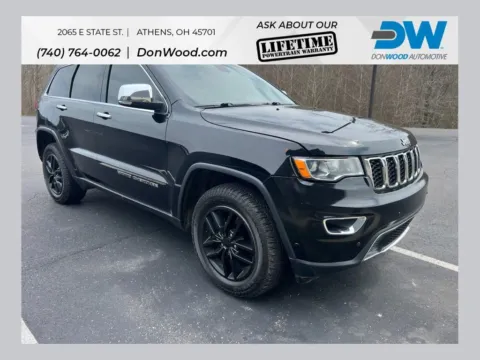Black 2018 Jeep Grand Cherokee Limited for sale in Athens, OH