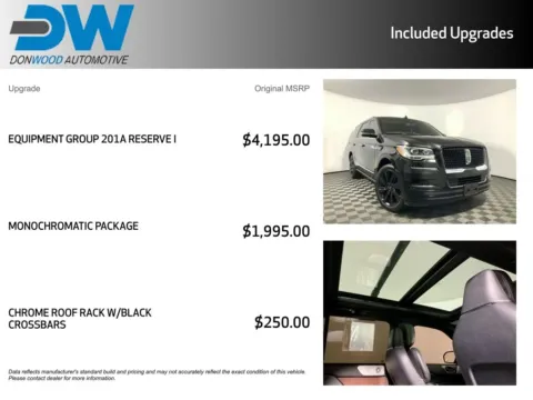 Another view of 2022 Lincoln Navigator Reserve for sale in Athens, OH at Don Wood Ford Lincoln