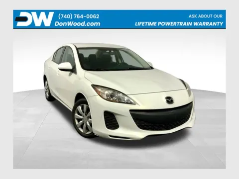 White 2012 Mazda Mazda3 i Sport for sale in Athens, OH