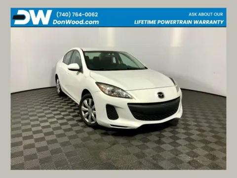 White 2012 Mazda Mazda3 i Sport for sale in Athens, OH
