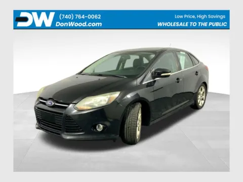Black 2014 Ford Focus Titanium for sale in Athens, OH