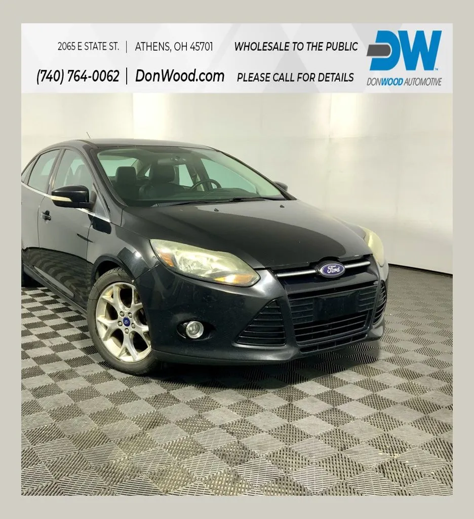 Black 2014 Ford Focus Titanium for sale in Athens, OH