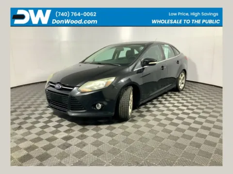 Black 2014 Ford Focus Titanium for sale in Athens, OH
