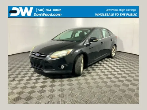 Black 2014 Ford Focus Titanium for sale in Athens, OH