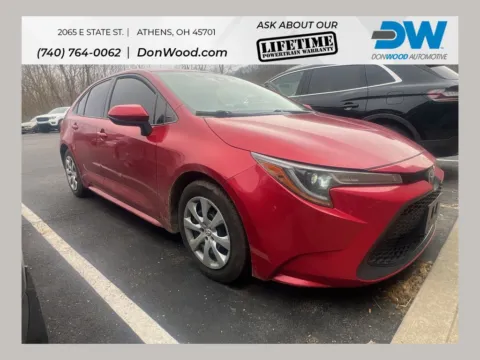 Green 2021 Toyota Corolla LE for sale in Athens, OH