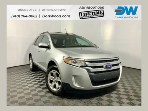 Silver 2014 Ford Edge SEL for sale in Athens, OH