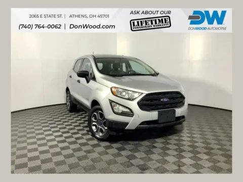Silver 2022 Ford EcoSport S for sale in Athens, OH