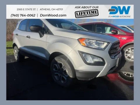 Silver 2022 Ford EcoSport S for sale in Athens, OH