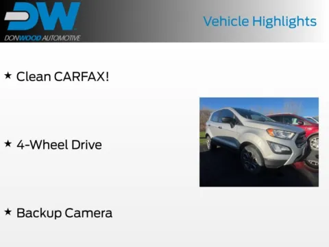 Photos of 2022 Ford EcoSport S for sale in Athens, OH at Don Wood Ford Lincoln