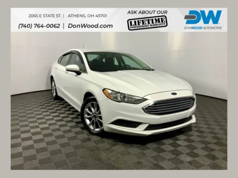 White 2017 Ford Fusion SE for sale in Athens, OH
