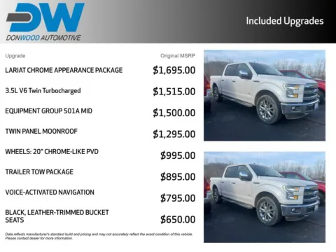 Another view of 2016 Ford F-150 Lariat for sale in Athens, OH at Don Wood Ford Lincoln