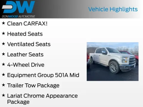 Photos of 2016 Ford F-150 Lariat for sale in Athens, OH at Don Wood Ford Lincoln