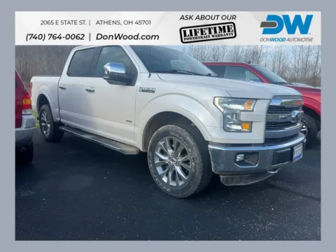 White 2016 Ford F-150 Lariat for sale in Athens, OH