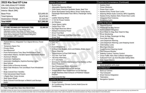 Another view of 2023 Kia Soul GT-Line for sale in Athens, OH at Don Wood Ford Lincoln