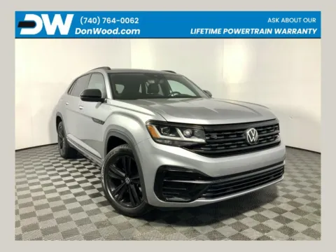 Silver 2023 Volkswagen Atlas Cross Sport 2.0T SEL R-Line for sale in Athens, OH
